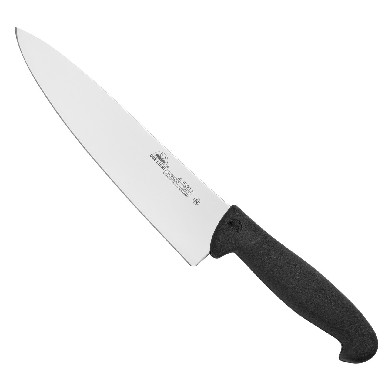 Шеф-нож классический с черной рукояткой -   R-4328
