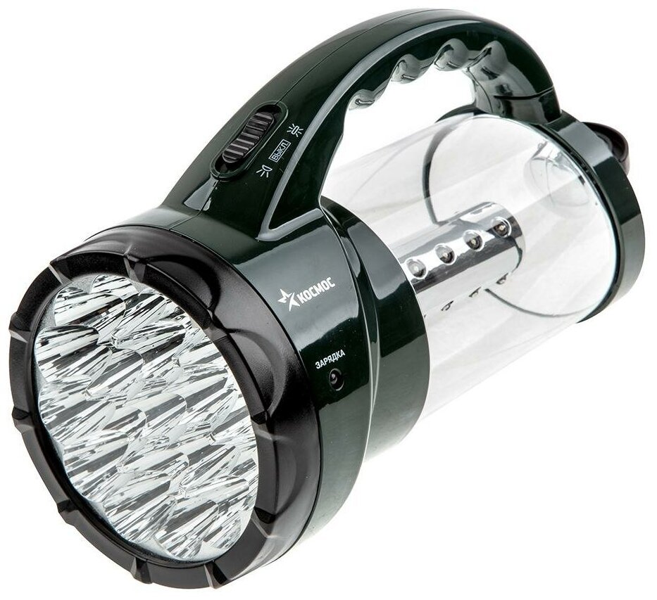 Фонарь-светильник аккумуляторный КОСМОС 2008L-LED, 24LED+19LED, 4V2AH