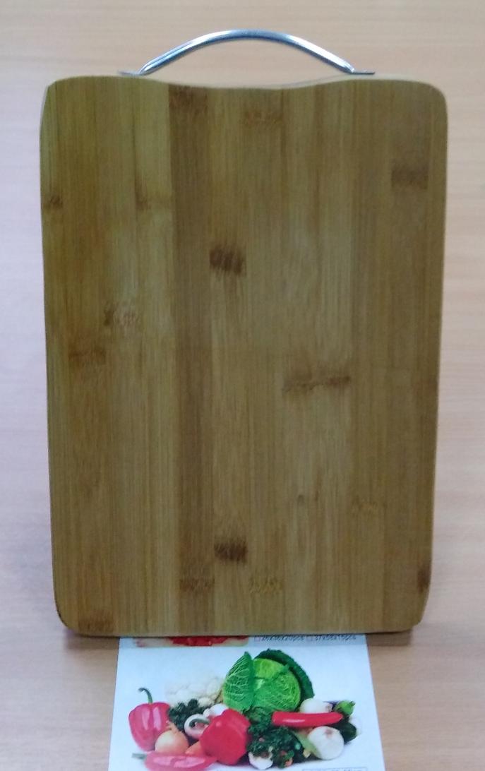 Доска  разделочная деревянная 22х32см. (бамбук) - GT-222 (30шт)