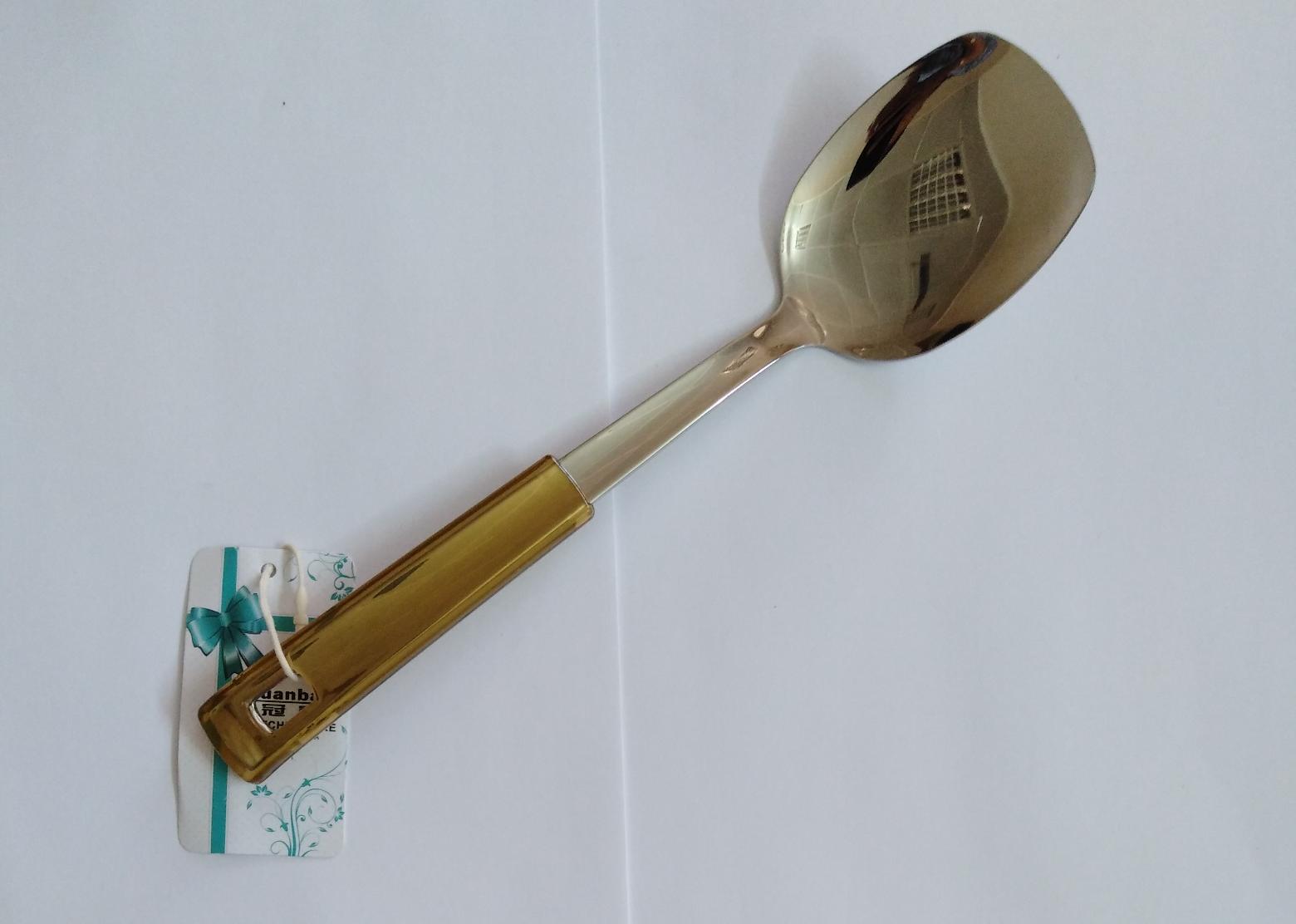 Лопатка кухонная, с пластиковой ручкой, маленькая Guanbao