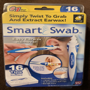 Прибор SMART SWAB для чистки ушей (16 насадок)