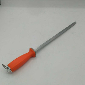 Мусат для ножей 42см с оранжевая ручка BH-101(72шт)
