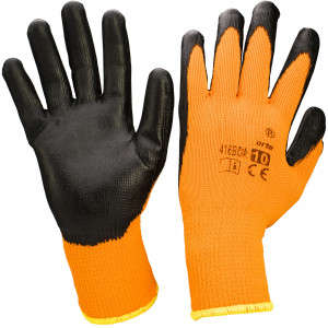 Перчатки оранжевый MIX 038