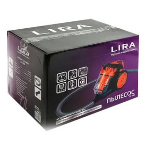 Пылесос LIRA LR 1006 (БЕЗ мешка д/пыли, 2200Вт, мощ.всасывания 450Вт)