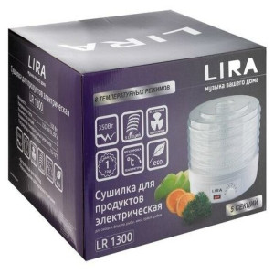 Сушилка для продуктов электрическая Lira LR 1300/ уп.4шт.