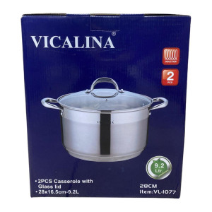 Набор кастрюль VICALINA    из нержавеющей стали - VL-1077