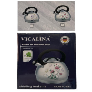 Чайник из нержавеющей стали VICALINA VL-2001(12шт)