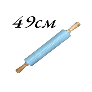 Скалка силиконовая с деревянной ручкой 49см AH-CD3-49CM(48шт)